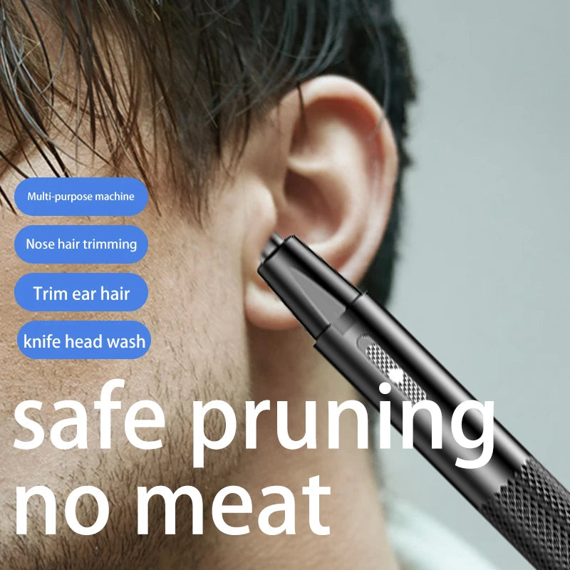 Electric Portable Men Mini Nose Hair Trimmer