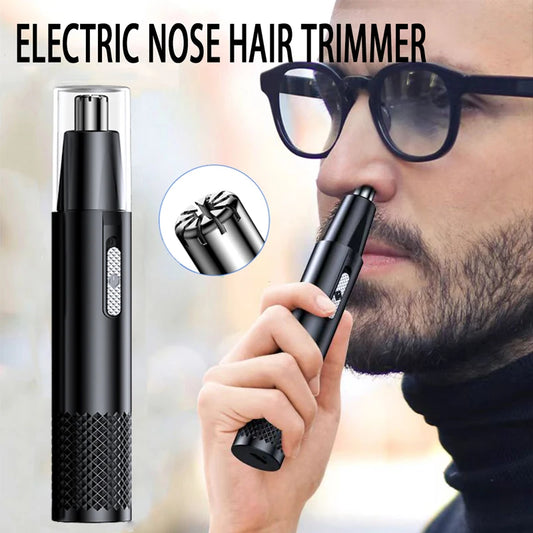 Electric Portable Men Mini Nose Hair Trimmer