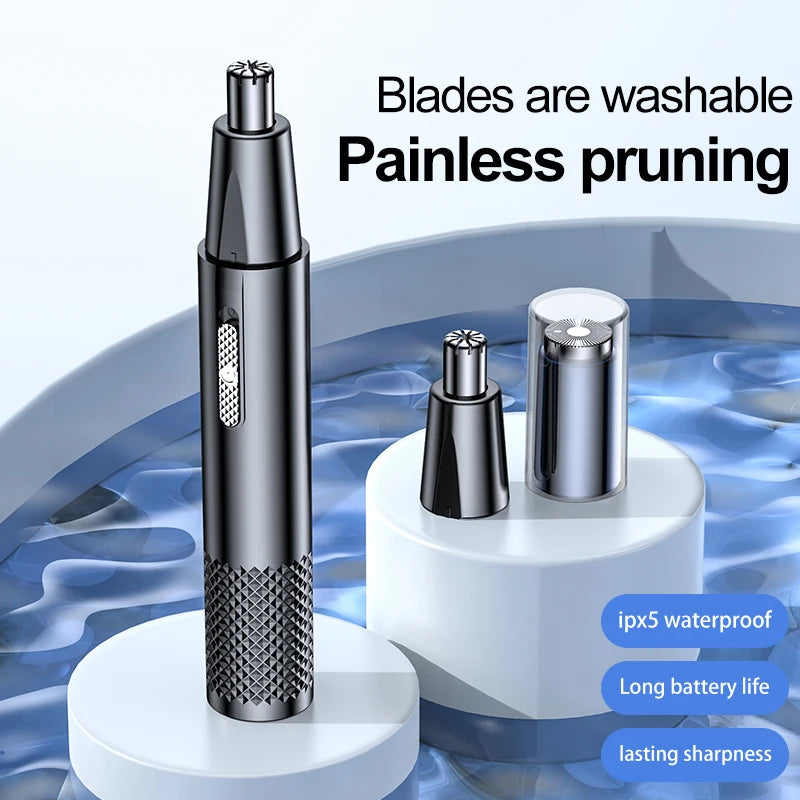 Electric Portable Men Mini Nose Hair Trimmer